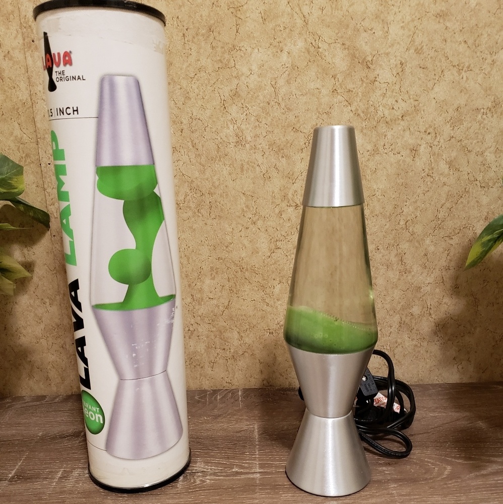 Green Lava Lamp